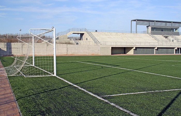 hierba artificial campos de fútbol